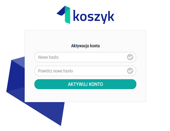 1koszyk - logowanie