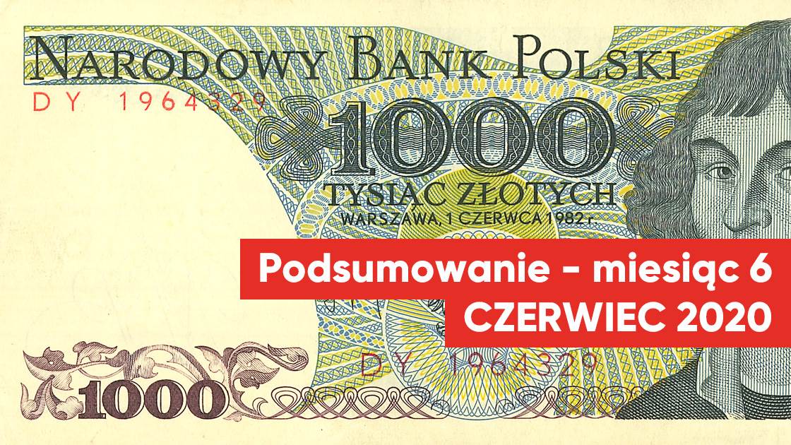 Pierwszy 1000 zł – podsumowanie miesiąca 6 w sklepie internetowym