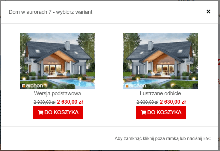 Opcje zakupu w sklepie internetowym