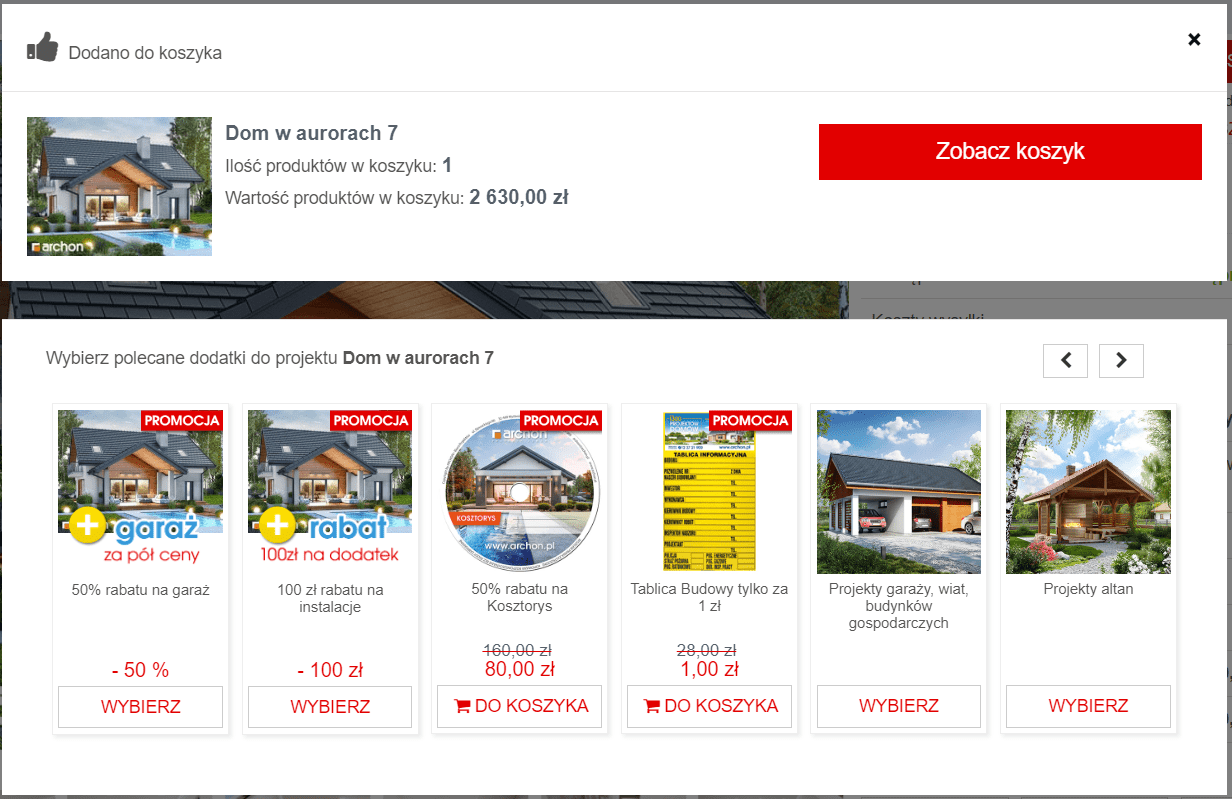 Upsell w sklepie internetowym