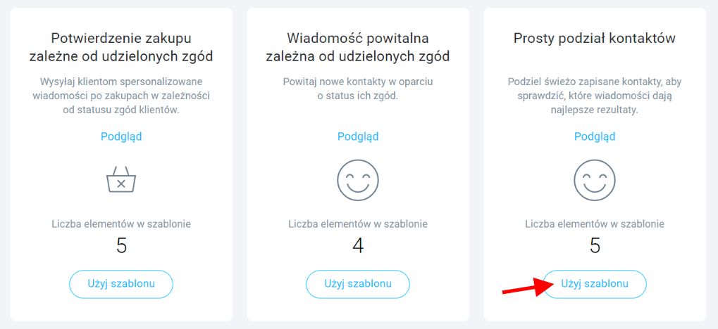 Pobranie ebooka - marketing automation - gotowy szablon