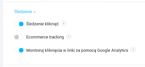 Śledzenie kliknięć i podpięcie Google Analytics w newsletterze