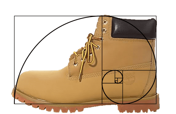 Buty - złoty podział