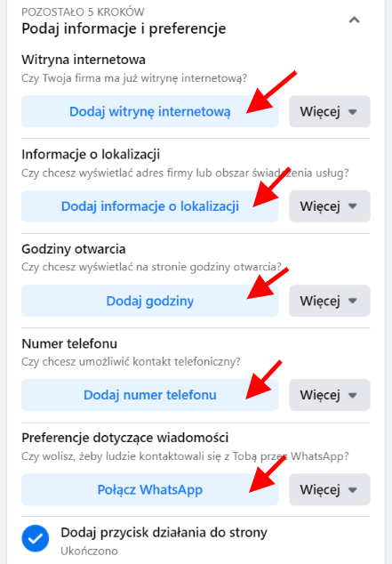 Przygotuj fanpage na sukces - edycja