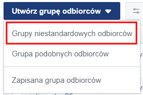 Tworzenie grupy odbiorc&oacute;w niestandardowych na FB