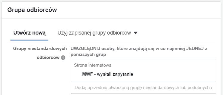 Targetowanie odbiorc&oacute;w w remarketingu na Facebooku
