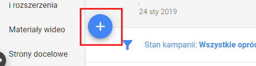 Tworzenie nowej kampanii Google Ads