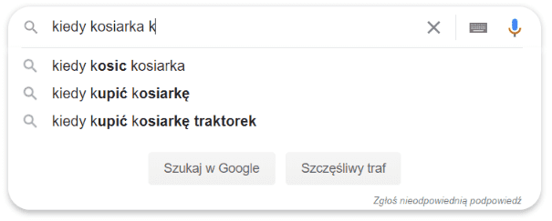 Jak napisać opis produktu / usługi pod SEO Google: KIEDY