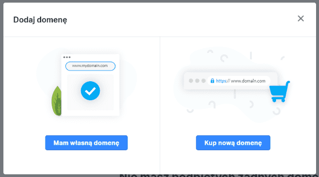 Podpięcie domeny w sklepie Shoplo