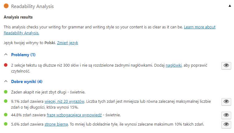 Jak pozycjonować stronę - analiza czytelności