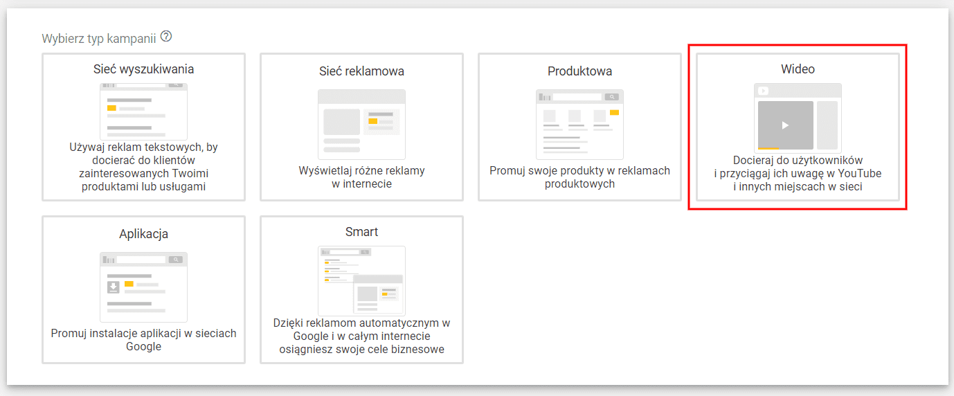 Kampania video na YouTube