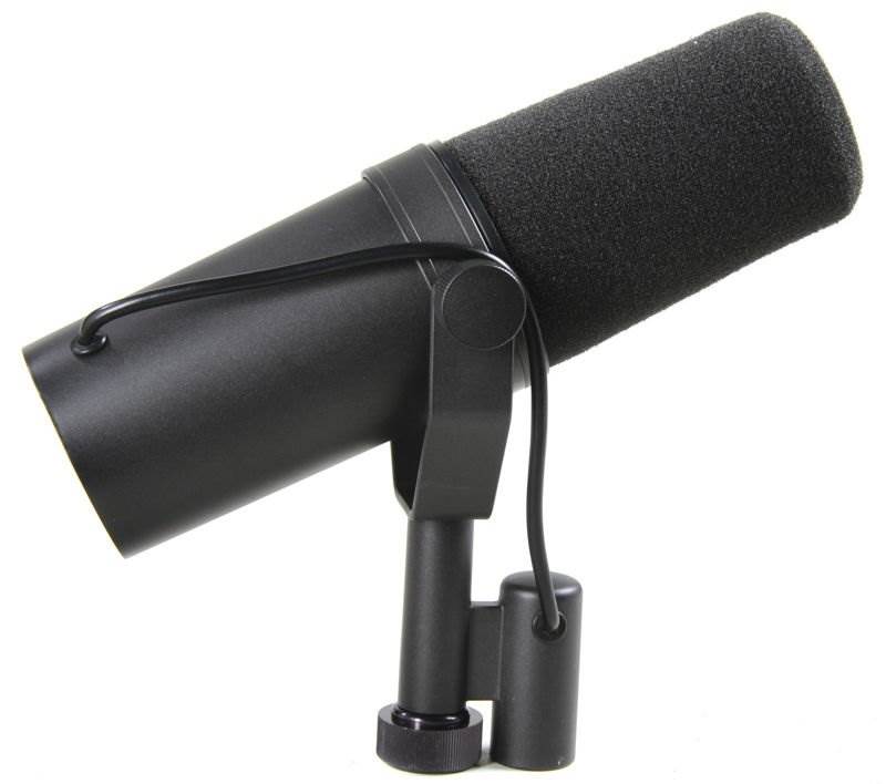 Podcast - mikrofon Shure SM7B