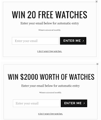 Test A/B zapis&oacute;w na listę mailingową