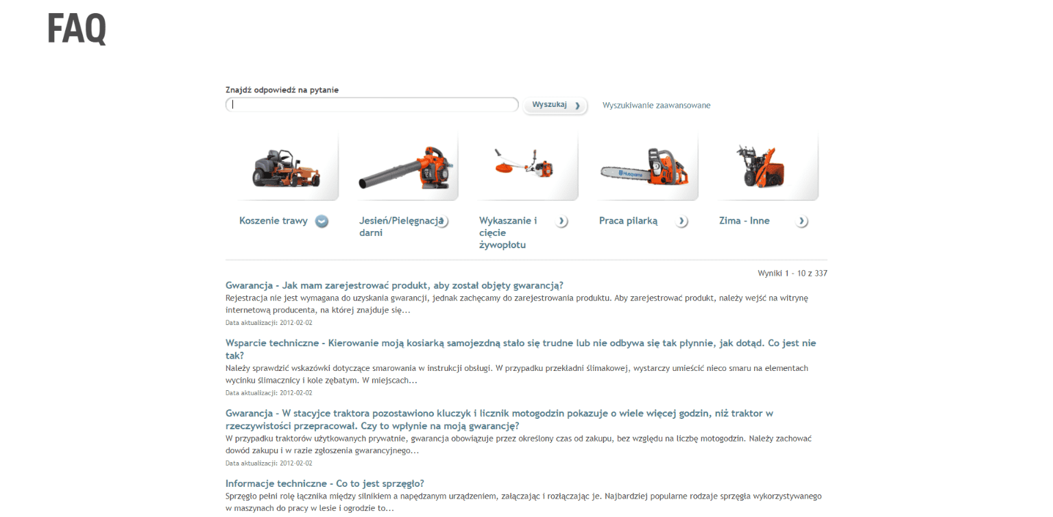 Jak napisać opis produktu / usługi pod SEO Google: FAQ i Centrum Pomocy