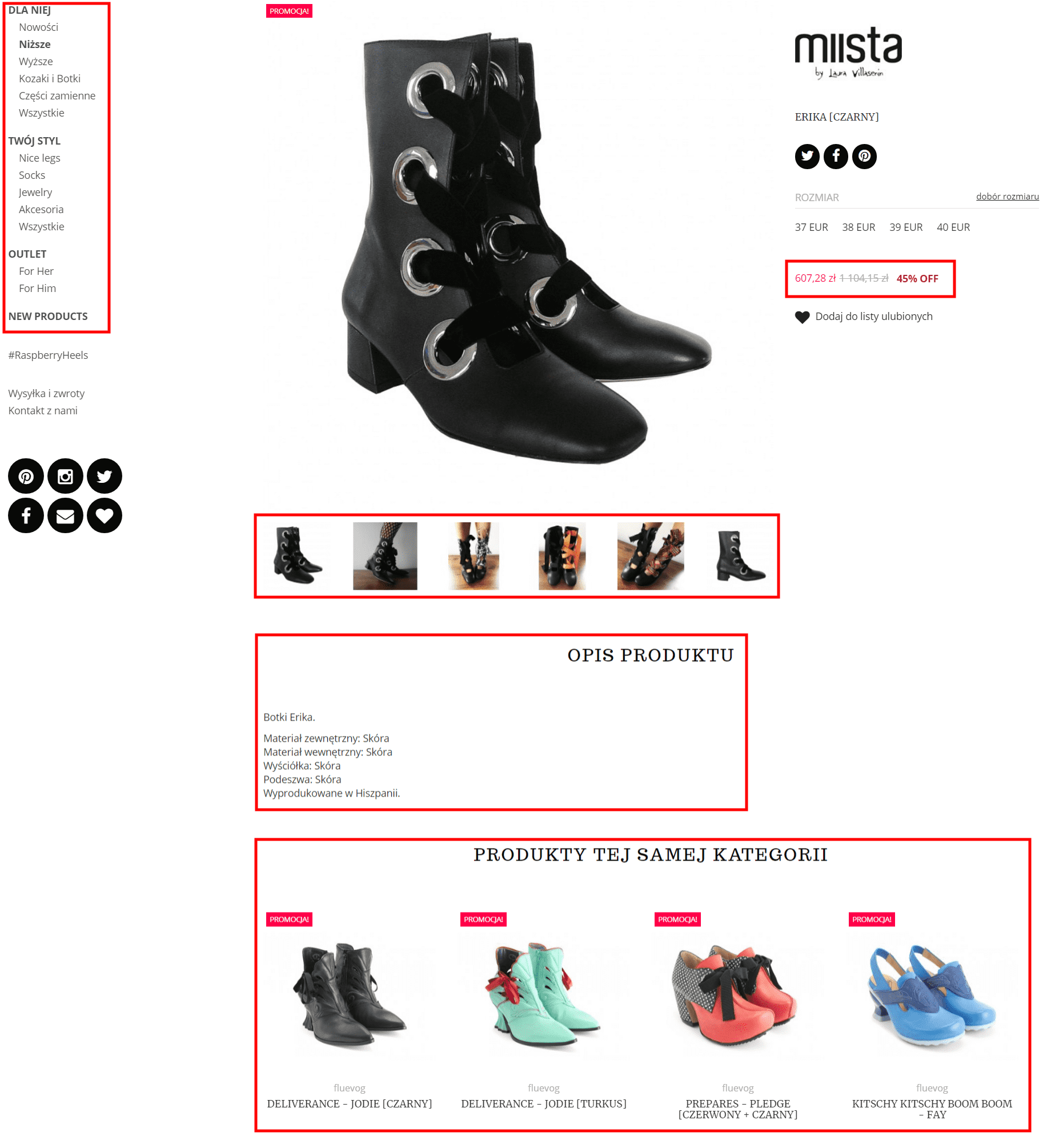 Testy A/B na stronie produktu - sklep 2