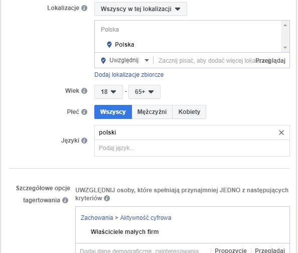 Targetowanie reklam na Instagramie