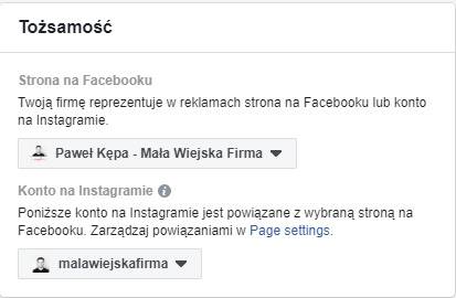 Parametry reklamy na Instagramie