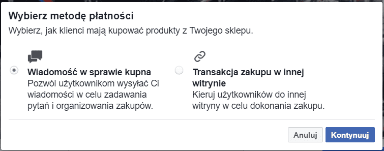 Sposoby sprzedaży na Facebooku