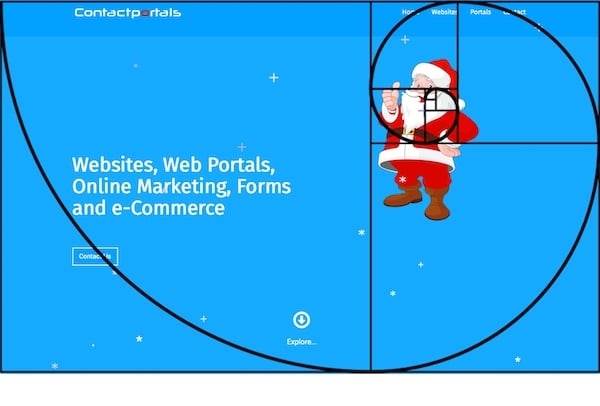 Slider - złoty podział