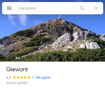 Social proof listy mailingowej - przykład 3 - oceny