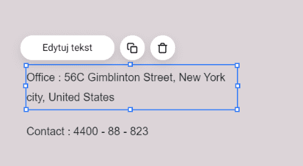 Edycja strony w kreatorze Zyro